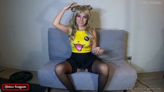 Chica Bizarra Imita A Pikachu Para Ser Culeada  Otaku Cosplay  POKEMON  Trailer 1080p-0