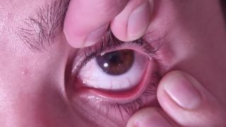 Dom & Whores Cum Into Open Eye Extreme Close Up ¦ Cum Desperation - 1080p-2