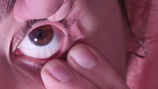 Dom & Whores Cum Into Open Eye Extreme Close Up ¦ Cum Desperation - 1080p-8