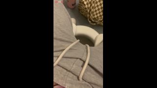 POV- Masturbating in a Bathroom Stall-0