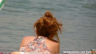 free online video 38 Sexy Bikini Beach Voyeur Video HD Spycam - hidden camera - webcam -2