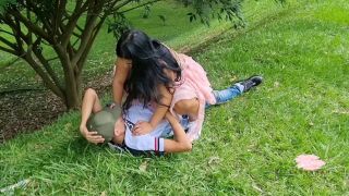 Outdoor Passion: Park Encounter with Savannah Watson-7