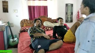 Innocent wife shared and fucked together hindi webseries sex t....-1