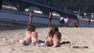 Public beach just got hotter with a teen nudist nudism -5