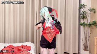 Shao Siyuan Cosplay: Xiao Xin Nai Seduced in HD 1080p-1