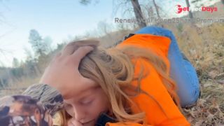 [GetFreeDays.com] Trophy Redhead Sucking Cock in the Woods gingergrip Porn Film January 2023-1