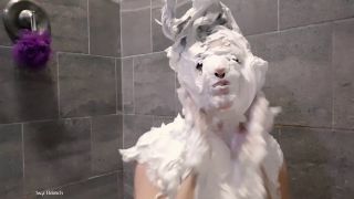 Sage Eldritch Pied Face WAM Shaving Cream Pies (Creampie)-2