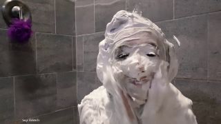 Sage Eldritch Pied Face WAM Shaving Cream Pies (Creampie)-6