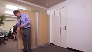 Plain-Looking Office Lady With Big Tits Gets Caught Having An (Role Play) Akase Shoko-6