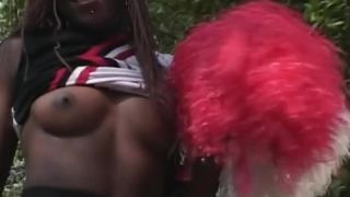  Ebony Cheerleaders #8,  on cumshot , oral on big ass porn - barbie - black porn  on cumshot -0