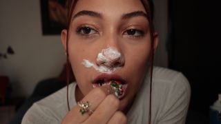 Cloe stone Scott - lacing strawberries and cream on my nose-9