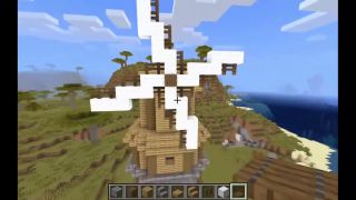 Mc How to build a Windmill in Minecraft-8