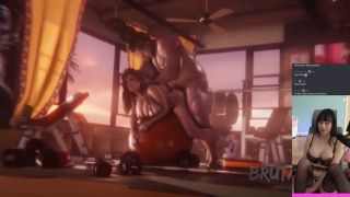 Big Tits Watching Boss Of The Gym  Final Fantasy Hentai by Brutalisk3D-3