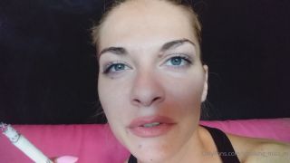 Miss m - Smoking My Cork and Blowing The Smoke All Over Your Face - Handpicked Jerk - Off Instruction - Smoke fetish-6