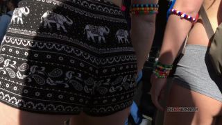 CandidCreeps 566 Edc Major Jiggle Redhead Shorts-4