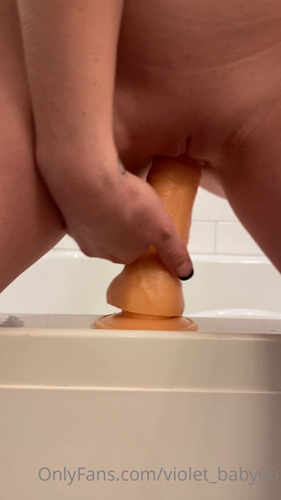 Violet Walker (violetWalker66) Dildo Ride PPV Onlyfans (Toys)
