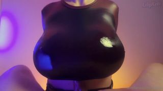 Lily Koti Jerk Off to Latex Tittyfuck-6