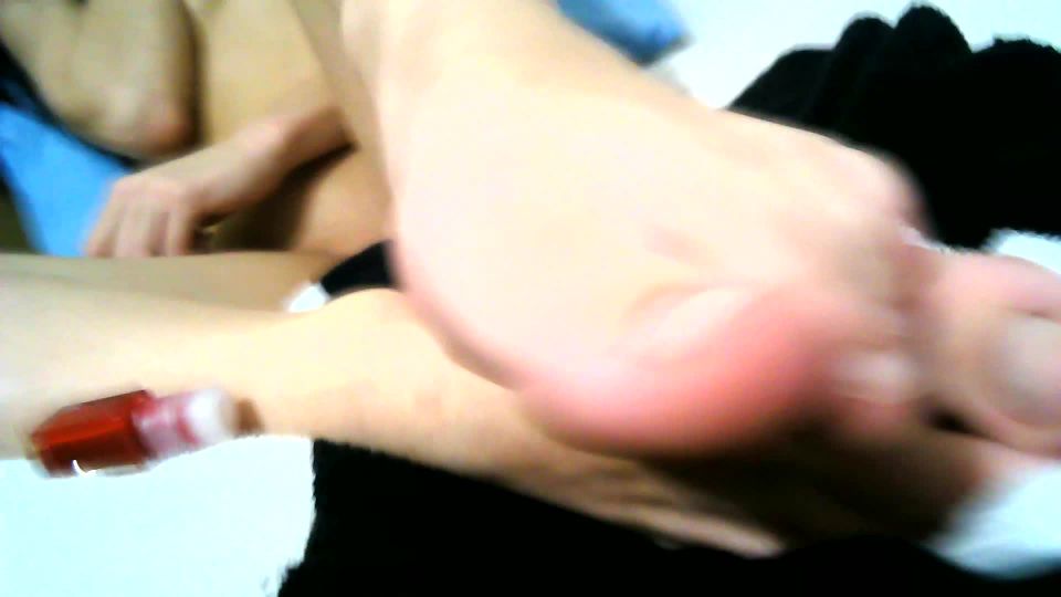 M@nyV1ds - AaydaHeart - Foot Fetish, Painting My Toenails