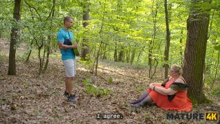 MATURE4K. Kinky Mature Giantess Diana Loves Pet Play In Stockings With -2