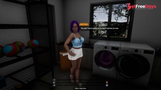 Dont Disturb Your Stepmom 3 - My stepsister needs my cock when she is in the laundry room-3