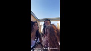 Auhneesh Nicole, Hooneyydeww, TheLatBarbie Auhneesh Nicole Tease BBC Foursome Video With Hooneyydeww And TheLatBarbie -2