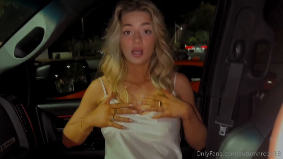 Autumren Solo JOI In The Car (Big Tits porn)