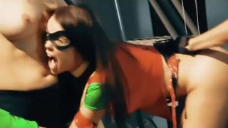 video 17 Weaker One | superheroines fetish | lesbian girls bikini fetish-7