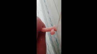 FcknFox - Cute femboy penetrates himself with a dildo and swallows his cum-2