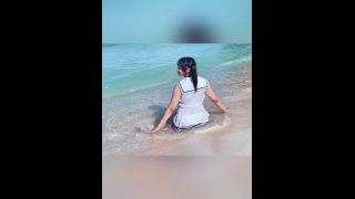 Pattie Cosplay - Beach 1080P - Pattiecosplay-8