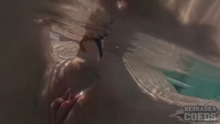Lily Mays - Huge Boob Redhead Model Lilly Mays Showering Off And Underwater Jacuzzi Dildo Masturbation 05/22/25 (Amateur porn)-6