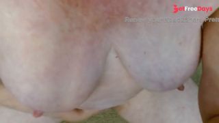 1224 Red Fishnet Lingerie and naked Yoga with a 90 second race to cum-8