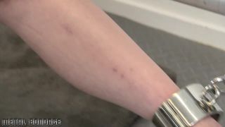 xxx clip 16 Metal Bondage – Lily – on the stand, latex bdsm sex on strap on -2