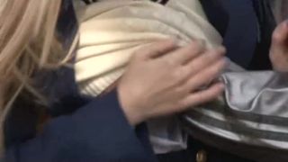 ies in the cafe clerk blonde daughter bytes SP spree while (Amateur porn) Abigaile Johnson-4