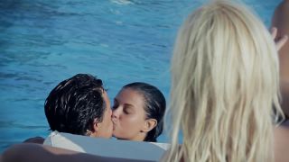 Victoria Blaze - Sudden Threesome Sex With Beauties Near The Pool (Orgy)-3