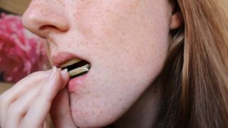 adult clip 12 LittleRedheadLisa – Retainer Fetish Custom - tongue fetish - femdom porn pornhub crush fetish-1