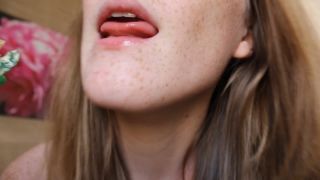 adult clip 12 LittleRedheadLisa – Retainer Fetish Custom - tongue fetish - femdom porn pornhub crush fetish-3