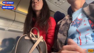 Katty West Risky Public Jerking Off On A Plane Full Of People (Hot Babes)-0