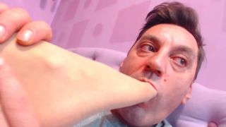 Pt 2KinkyPornCpl - Feet Licking And Toes Sucking In POV-1