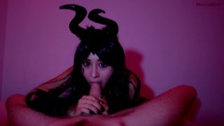 MollyKelt - Halloween witch of dicks got cum in mouth-1