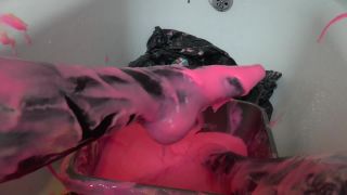 adult clip 39 Bad Dolly – Gunge Feet in Tights | strip tease | femdom porn asa akira fetish-9