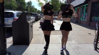 [GetFreeDays.com] Underboob Street Walk with LilyMaeExhib! - Shy Goth ai porn hardcore-5