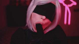 MyKinkyDope – BBC Nier Automata Cosplay BBC Blowjob - (Webcam)-0