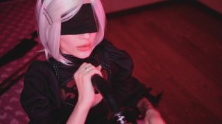 MyKinkyDope – BBC Nier Automata Cosplay BBC Blowjob - (Webcam)-4