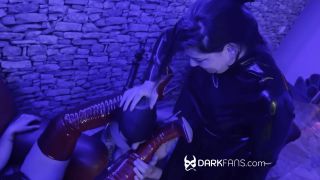 DarkFans: SadicSadie - Hardcore humiliating mouthgag on fingers, hands and boots Femdom  Femdom -7