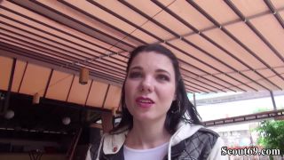 GERMAN_SC0UT - Shy Tata Lilashi Seduce To Fuck After Street Model Casting - Pickup-1