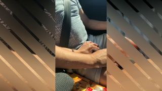 Masturbating In The Uber  Public Car Masturbation  Nextdoornurs3 1080p-8