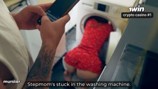 [K2S.CLUB] MURSTAR - Step Son Fucks Step Mom Stuck in Washer - Hot Creampie Finish - FullHD 1080P-3