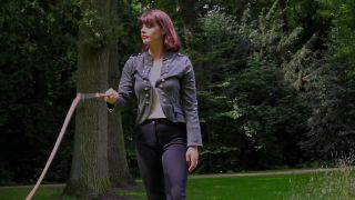 FEMDOMFOTO (German) - Lady Priscilla - Stockwhip Training.-0