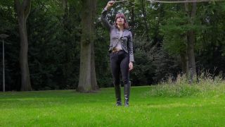 FEMDOMFOTO (German) - Lady Priscilla - Stockwhip Training.-2