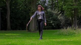 FEMDOMFOTO (German) - Lady Priscilla - Stockwhip Training.-6